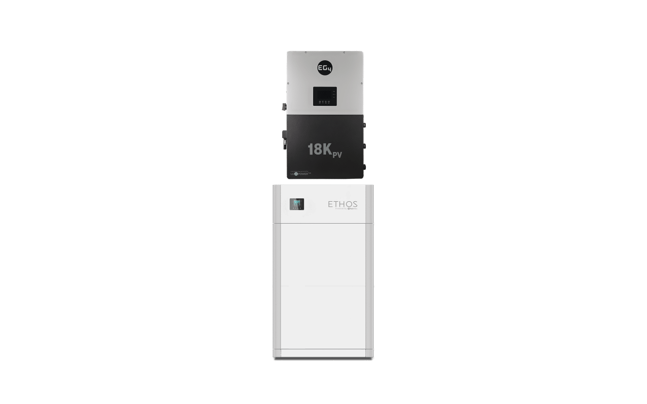 BigBattery ETHOS 10.23kWh + 1x EG4 18kPV Hybrid Inverter (ESS) | Grid-Tied Home Solar System