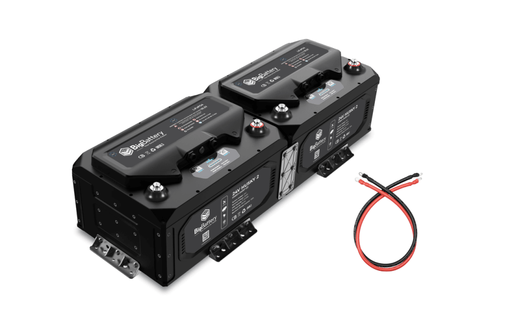 BigBattery 24V 2X HUSKY 2 INV Lithium Battery KIT