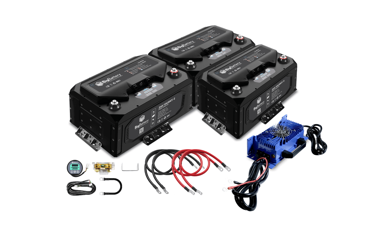 BigBattery 24V 3X HUSKY 2 Inverter Kit