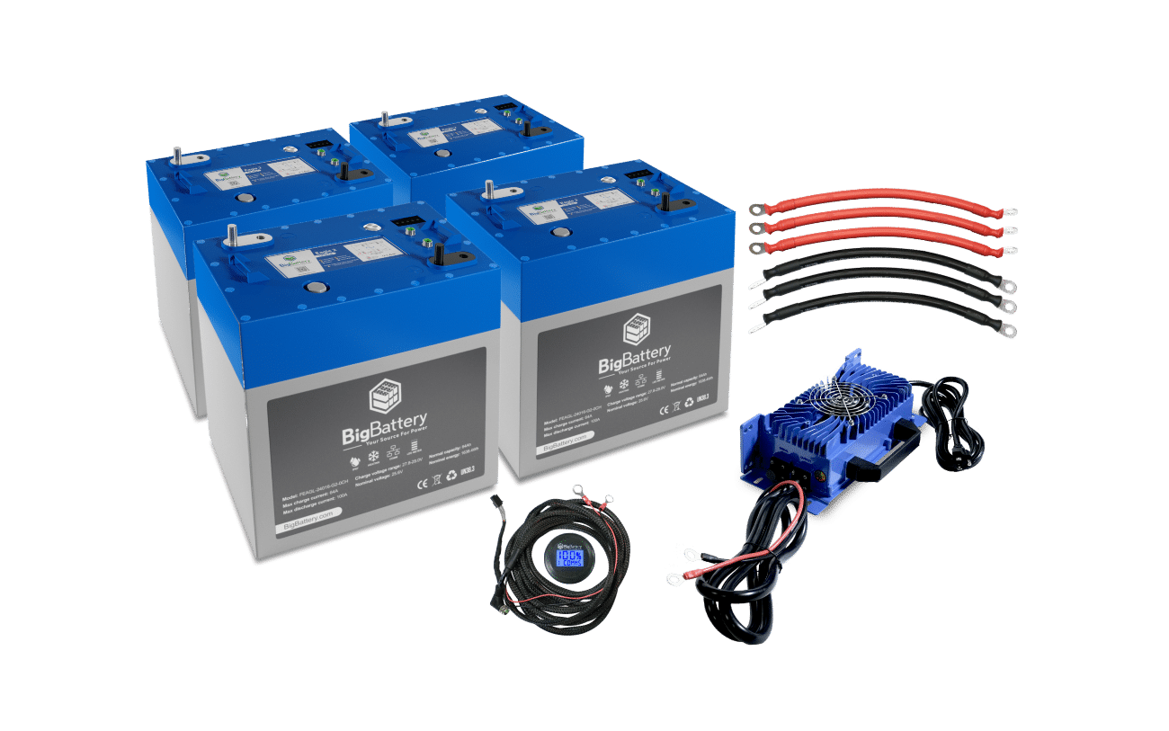 BigBattery 24V 4X EAGLE 2 Lithium Battery KIT