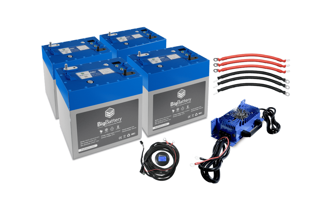 BigBattery 24V 4X EAGLE 2 Lithium Battery KIT