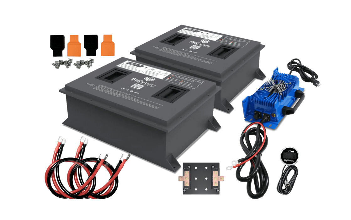 BigBattery 36V 2X RAPTOR 2 Lithium Battery KIT