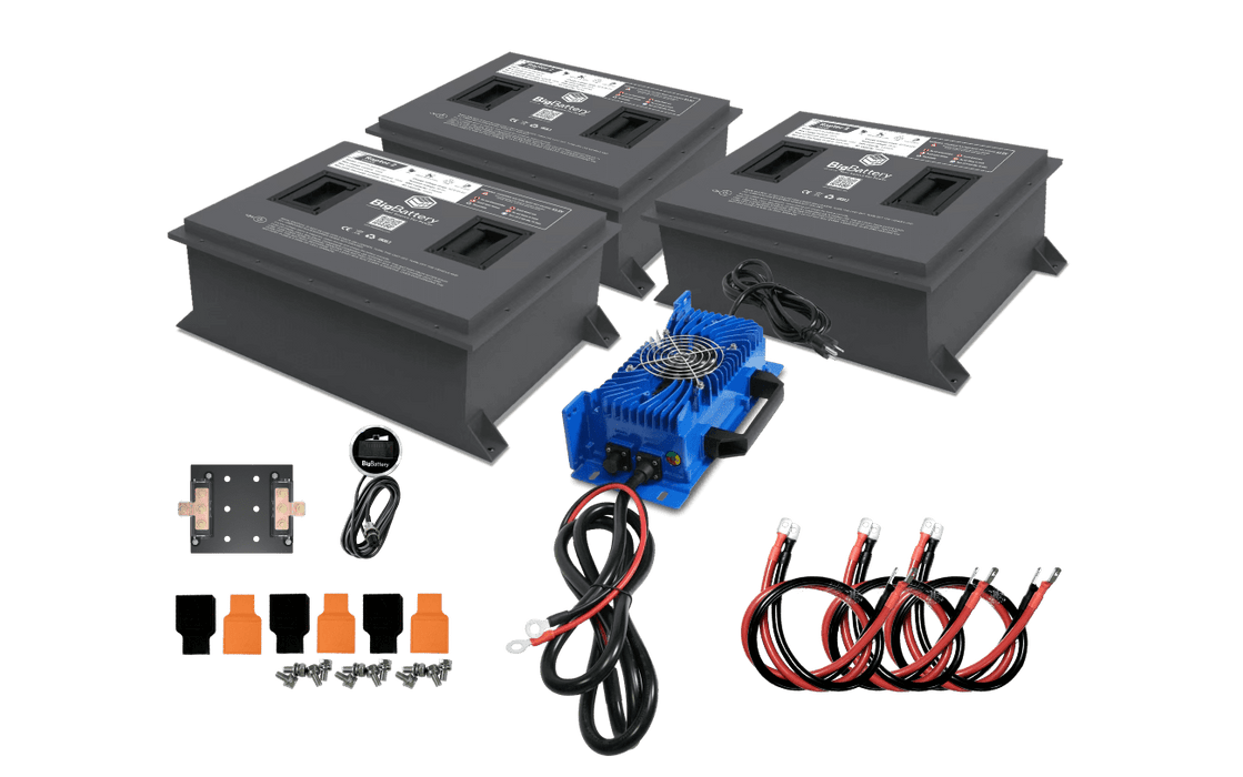 BigBattery 36V 3X RAPTOR 2 Lithium Battery KIT