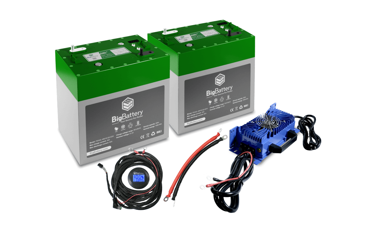 BigBattery 48V 2X EAGLE 2 Lithium Battery KIT