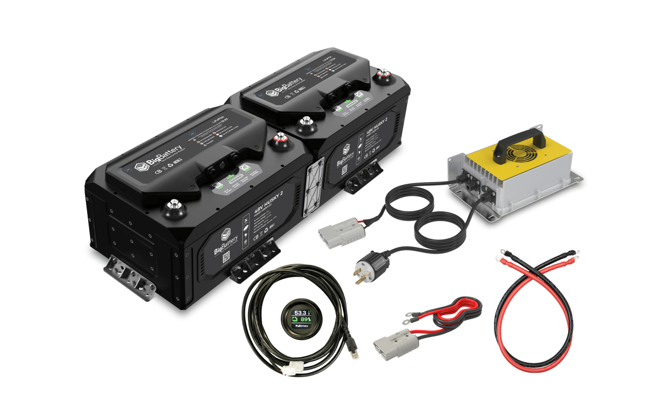 BigBattery 48V 2X HUSKY 2 Power Fast Charger Kit