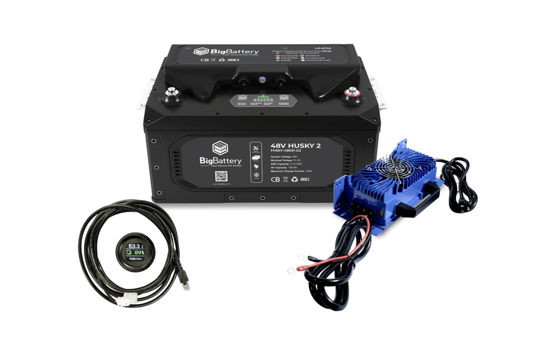 BigBattery 48V 1X HUSKY 2 Lithium Battery KIT