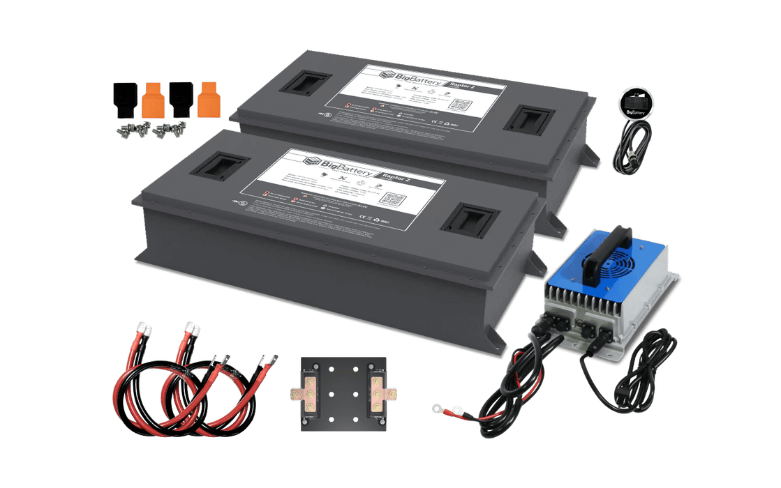 BigBattery 72V 2X RAPTOR 2 Lithium Battery KIT
