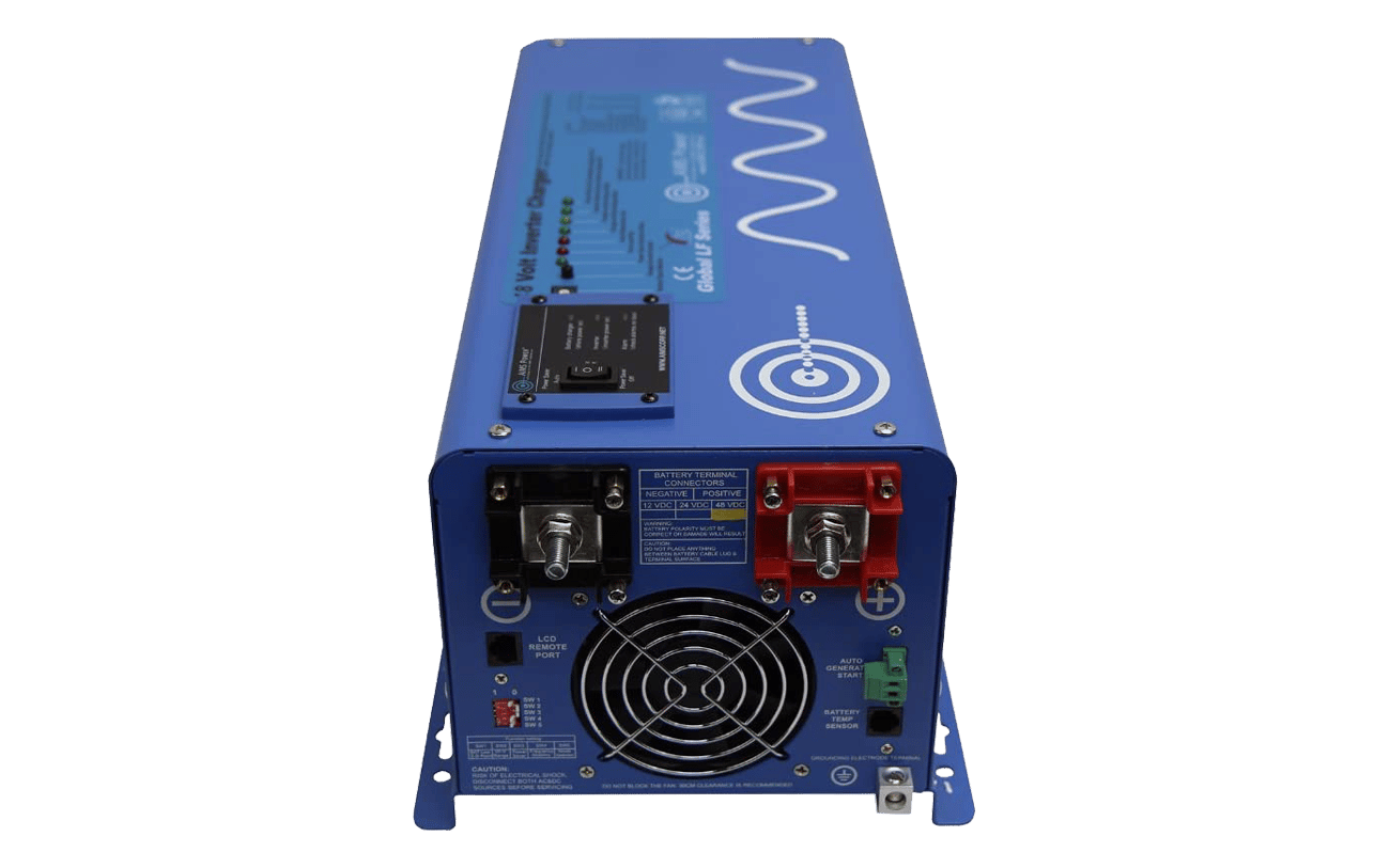 BigBattery 12V 1X HUSKY 2 Inverter Kit + AIMS Inverter Charger