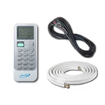 Air-Con Blizzard Series 12,000 BTU 25 SEER Mini Split Air Conditioner | Includes Lineset &amp; Wiring | Inverter Technology | Wi-Fi Ready