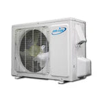 Air-Con Blue Hyper Series 18,000 BTU 21 SEER Hyper Heat Mini Split Air Conditioner | Includes Lineset &amp; Wiring | Inverter Technology | Wi-Fi Ready | Cold Climate Certified