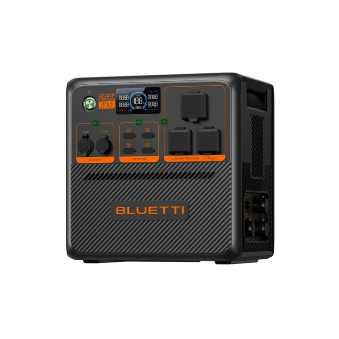 Bluetti AC240P Portable Power Station | 1843Wh | 24000W | 1200W Solar Input