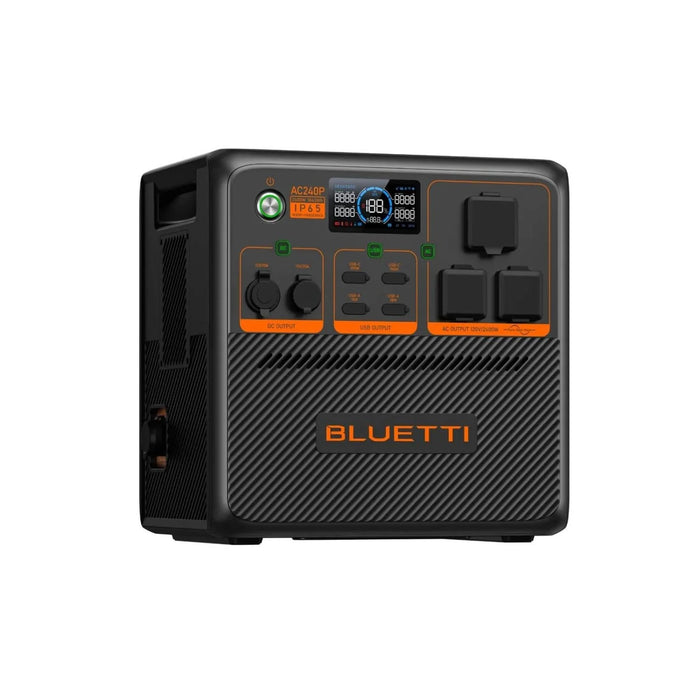 Bluetti AC240P Portable Power Station | 1843Wh | 24000W | 1200W Solar Input