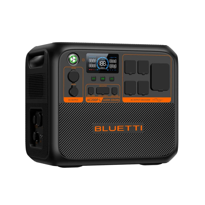 Bluetti AC200P L Portable Power Station | 2304 Wh | 3600W | 1200W Solar Input