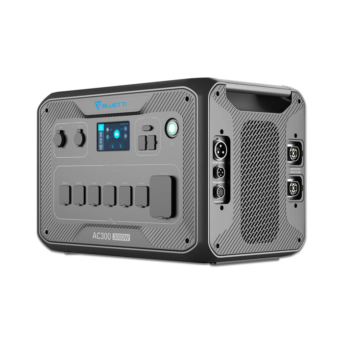 Bluetti AC300 Home Battery Backup Generator | 3072Wh | 6000W | 2400W Solar Input