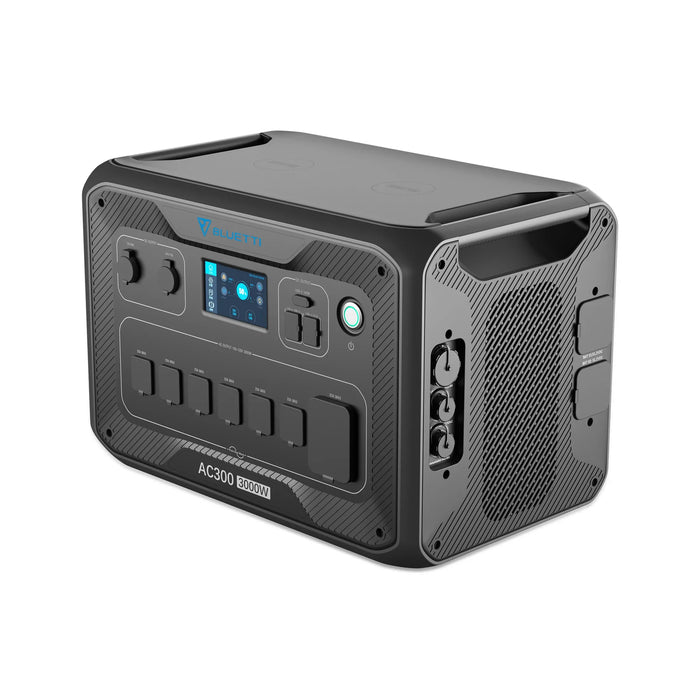 Bluetti AC300 Home Battery Backup Generator | 3072Wh | 6000W | 2400W Solar Input