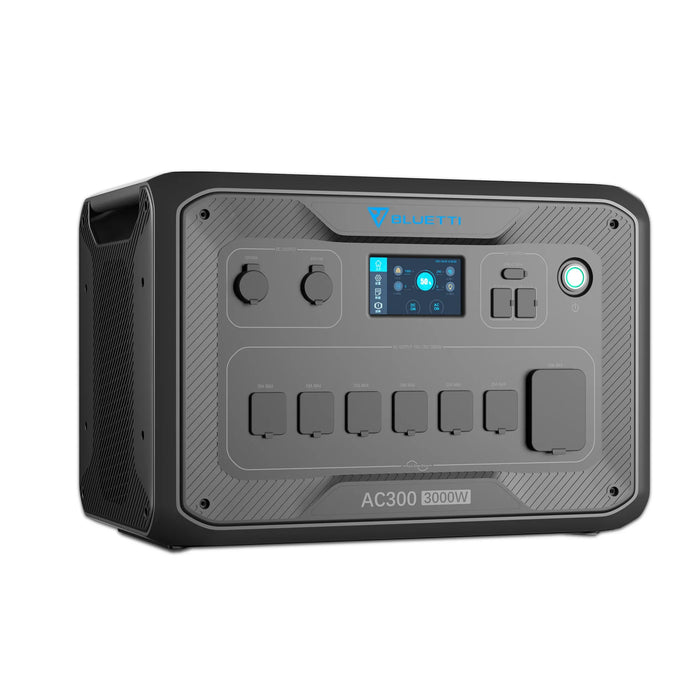 Bluetti AC300 Home Battery Backup Generator | 3072Wh | 6000W | 2400W Solar Input