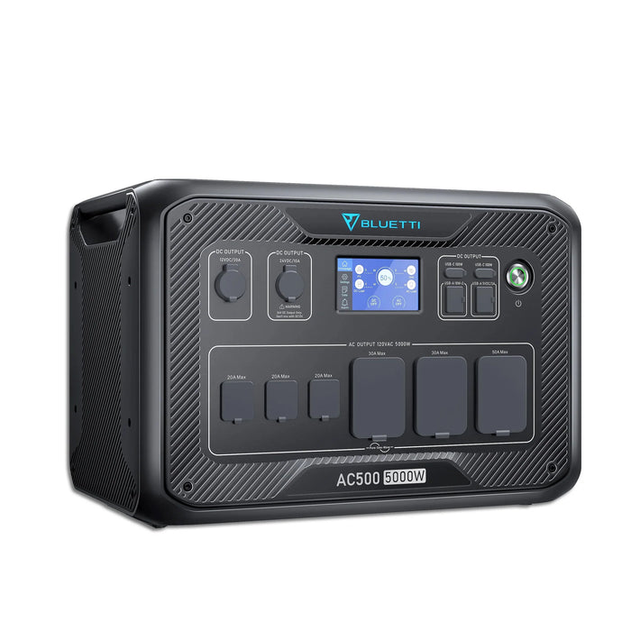 Bluetti AC500 Home Battery Backup Generator | 3072Wh | 5000W | 3000W Solar Input
