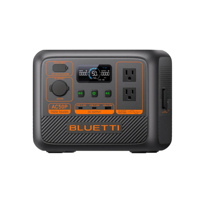Bluetti AC50P Portable Power Station | 504Wh | 1200W | 200W Solar Input