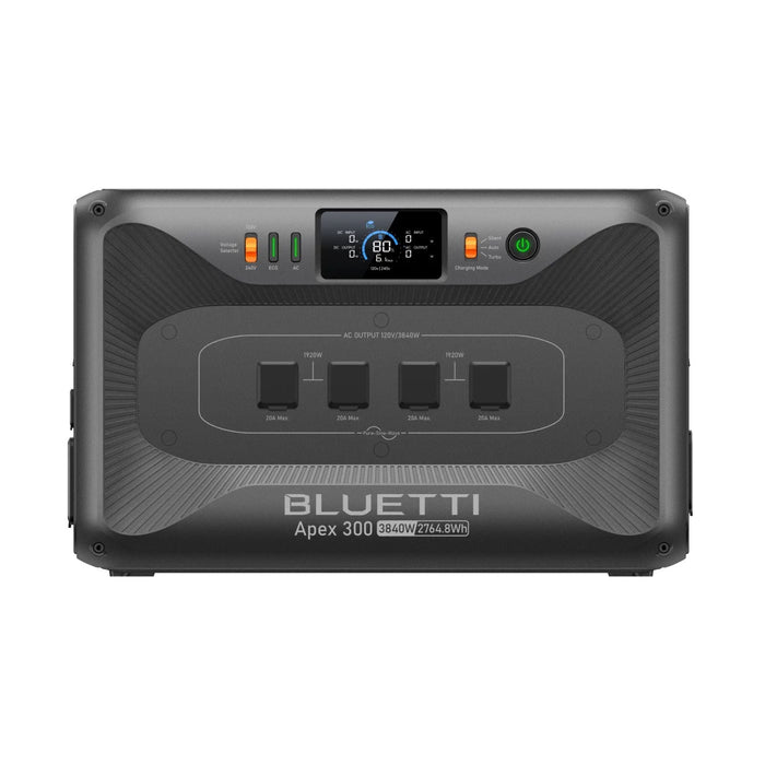 Bluetti Apex 300 Portable Power Station | 2764.8Wh | 3840W | 2400W Solar Input