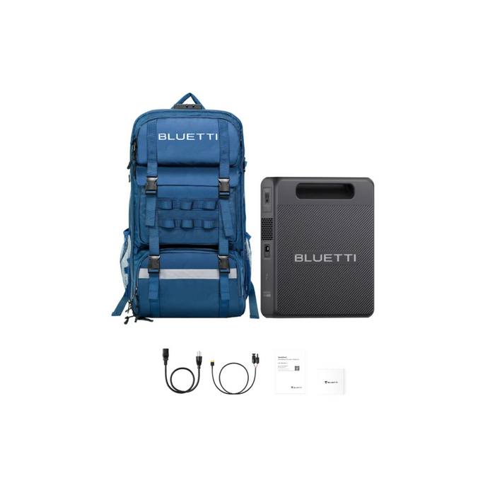 Bluetti Handsfree 2 Backpack Power Station | 512Wh | 1200W | 350W Solar Input