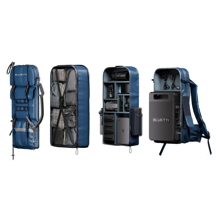 Bluetti Handsfree 2 Backpack Power Station | 512Wh | 1200W | 350W Solar Input