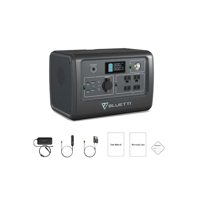Bluetti EB70S Portable Power Station | 716Wh | 1400W | 200W Solar Input