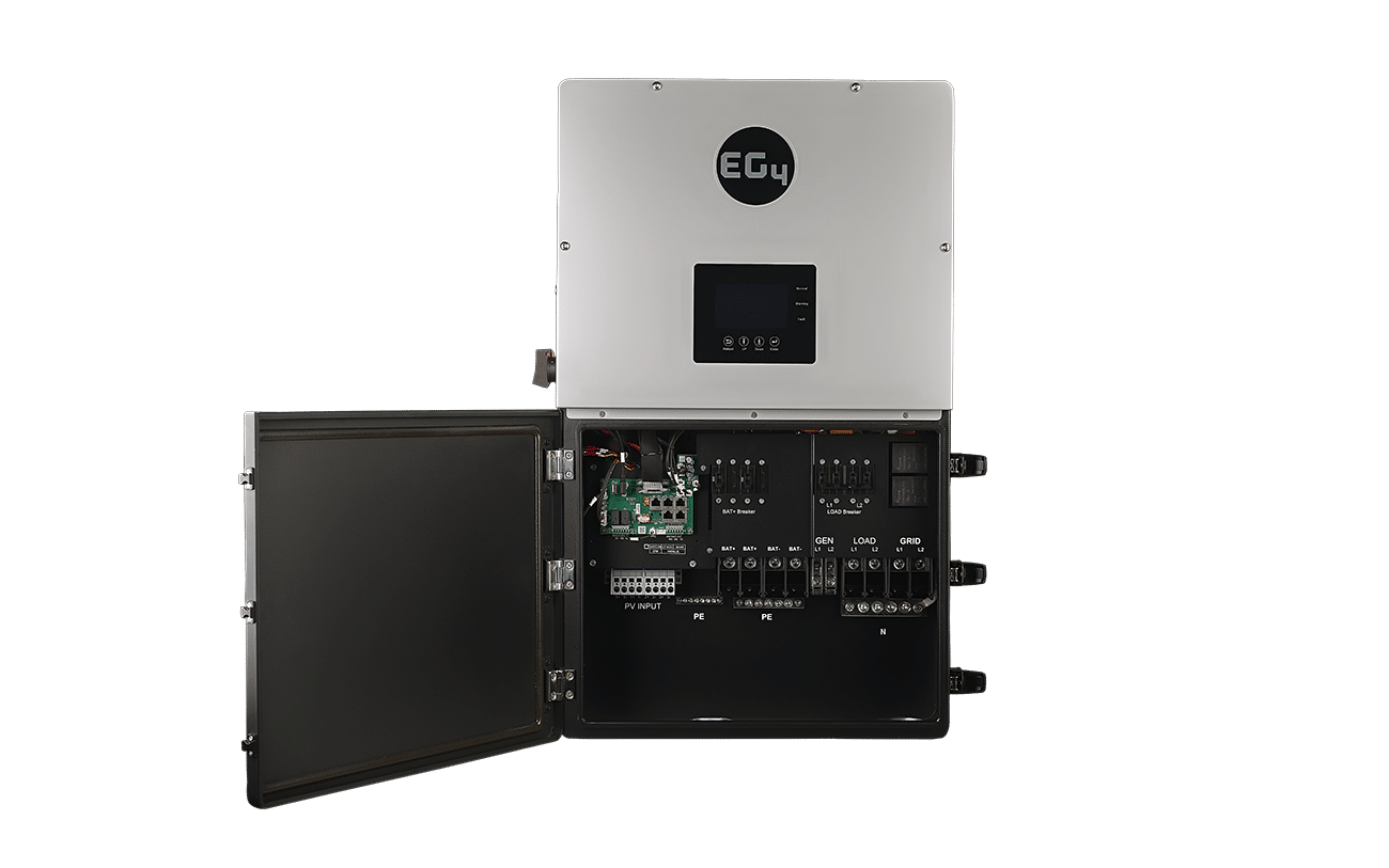 BigBattery ETHOS 61.4kWh + 3x EG4 18kPV Hybrid Inverter (ESS) | Grid-Tied Home Solar System