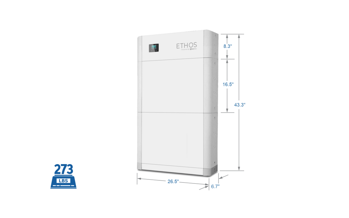 BigBattery ETHOS 48V 10.2kWh (2 Module) – Stackable Power Storage