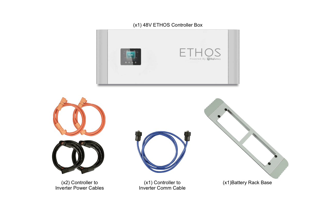 BigBattery 46.1kWh ETHOS + 3x EG4 18kPV Inverter (ESS)