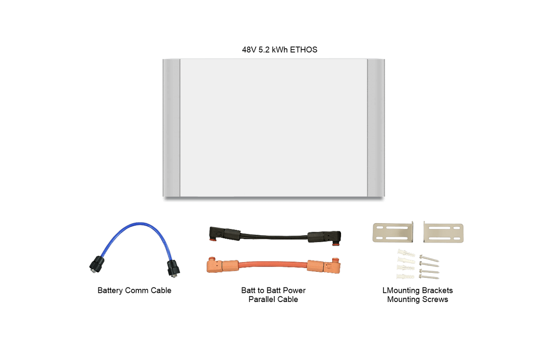 BigBattery ETHOS 6kW 10.2kWh Off-Grid Power System