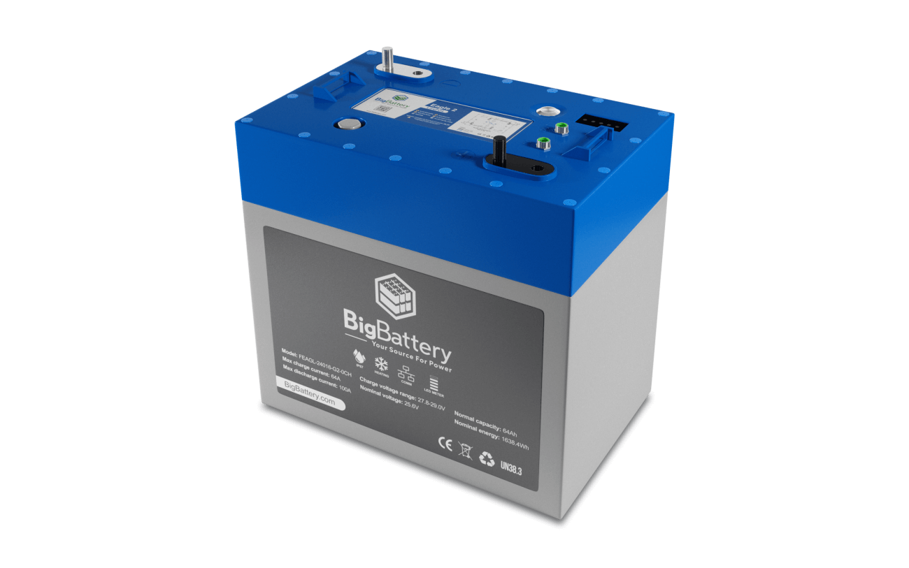 BigBattery 24V EAGLE 2 Lithium Battery