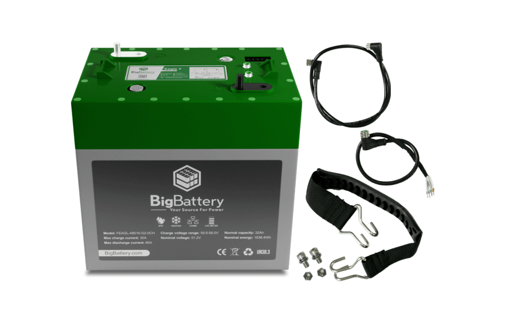 BigBattery 48V 2X EAGLE 2 Lithium Battery KIT