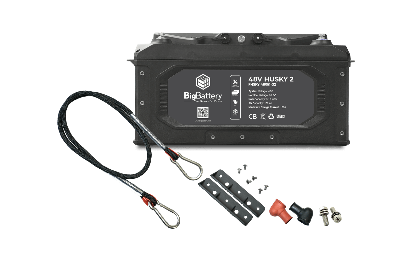 BigBattery 48V 2X HUSKY 2 Power Fast Charger Kit