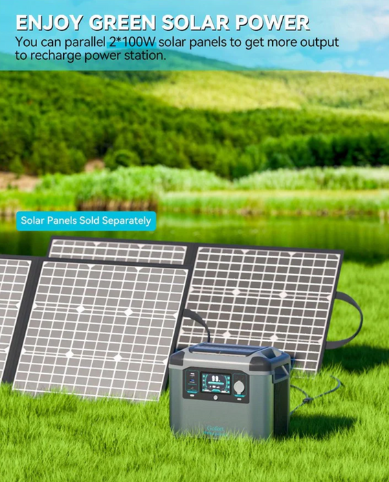 Gofort P15 Portable Backup UPS Power Station - 1500W 1008Wh