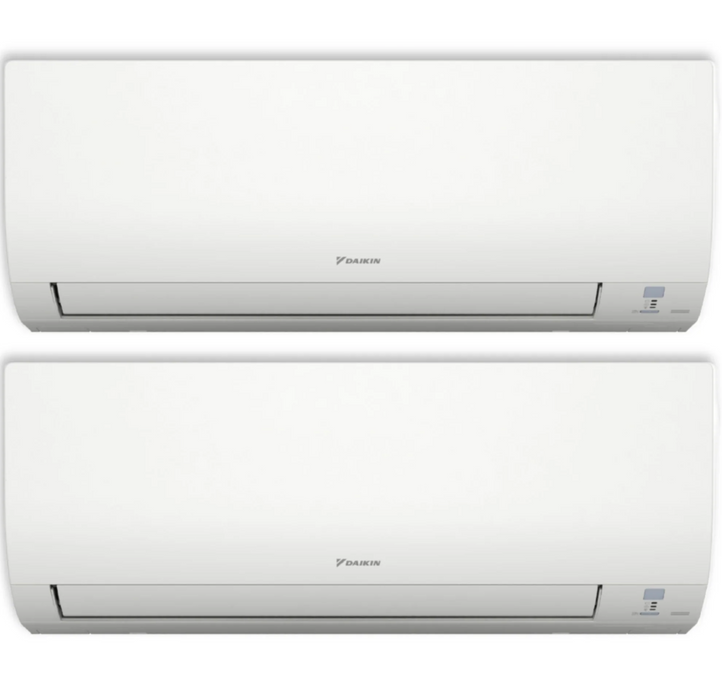 Daikin MXM 14,000 BTU 21 SEER2 (2) Zone Ductless Mini Split Heat Pump and Air Conditioning Inverter System 230V - 7K + 7K