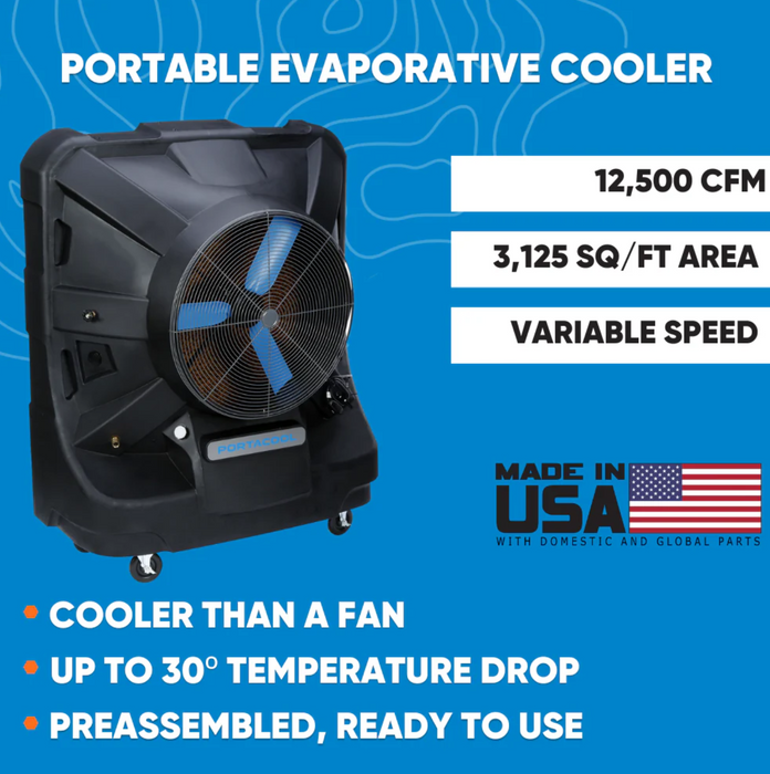 Portacool Jetstream 260 Portable Evaporative Cooler - PACJS2601A1