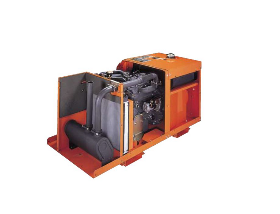 Kubota Lowboy II GL7000 Generator - 7 kW Standby, 6.5 kW Prime, Single-Phase, 120-240 Volt, Liquid-Cooled, Enclosed