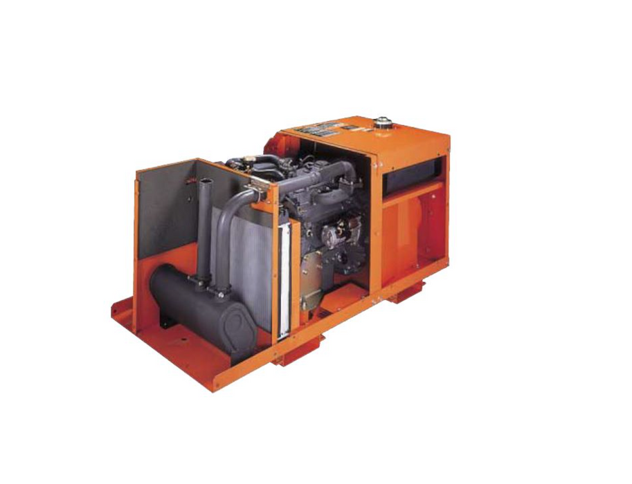 Kubota Lowboy II GL11000 Diesel Generator - 11 kW Standby, 10 kW Prime, Single-Phase, 120-240 Volt, Liquid-Cooled, Enclosed