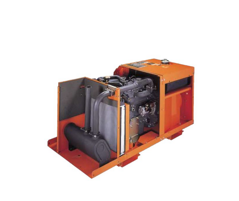 Kubota Lowboy II GL7000TM Diesel Generator - 7 kW Standby, 6.5 kW Prime, Single-Phase, 120-240 Volt, Liquid-Cooled, Enclosed, Terminal Lugs