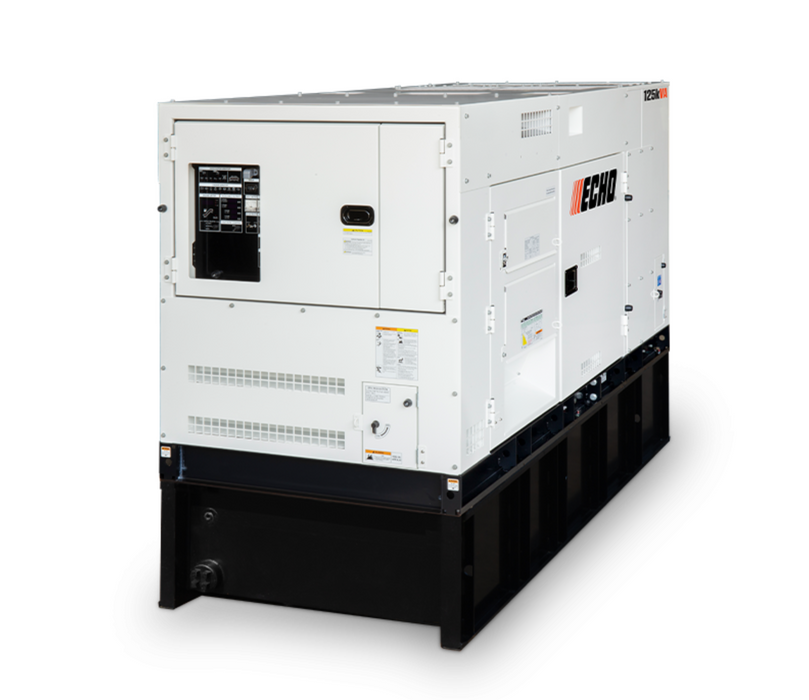 Isuzu Powered Diesel Generator - DGK125F, 137.5 kW Standby, 100 kW Prime, 1 &amp; 3-Phase, 65-66 dBA