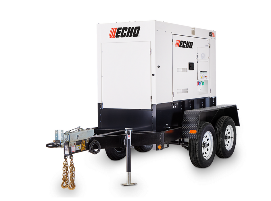Isuzu Powered Diesel Generator - DGK45F, 40 kW Standby, 36 kW Prime, 1 &amp; 3-Phase, 63-66 dBA