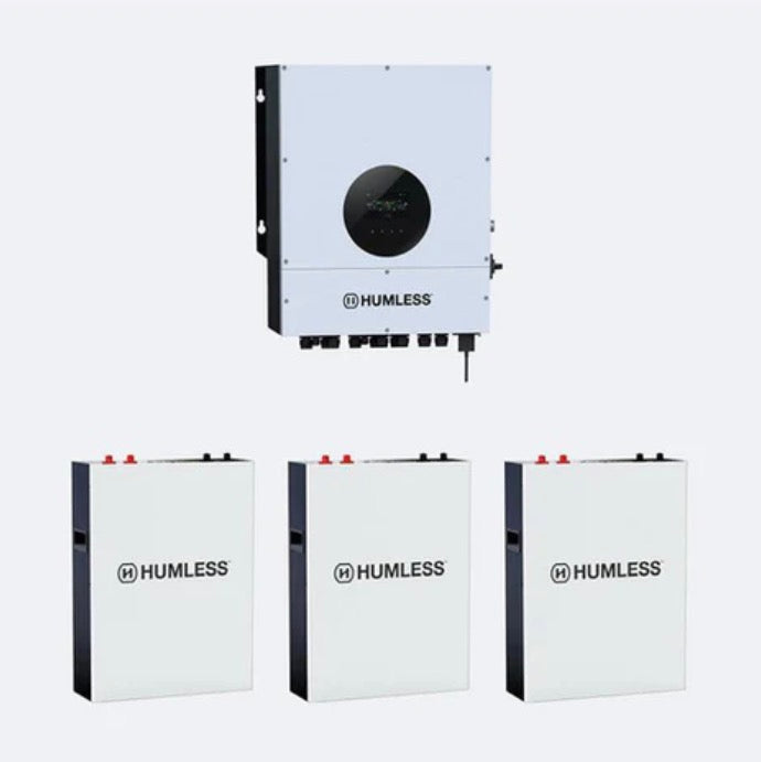 Humless IP65 5kWh Battery With 6kW Universal Inverter