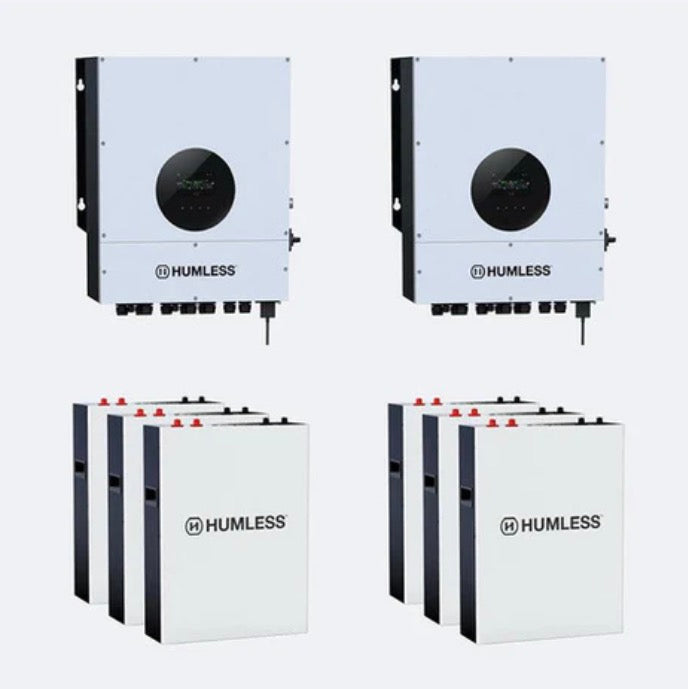 Humless IP65 5kWh Battery With 6kW Universal Inverter