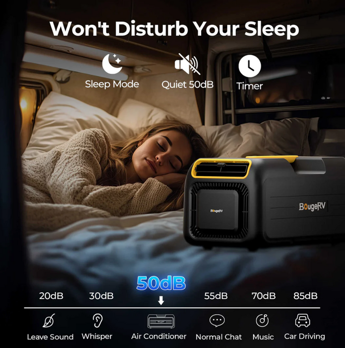 BougeRV New 3500BTU Portable Air Conditioner