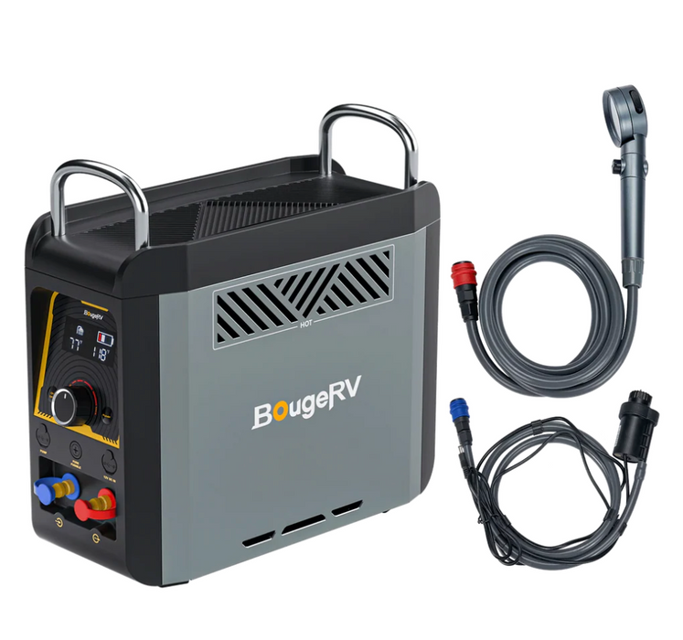 BougeRV Portable Propane Outdoor Camping Water Heater
