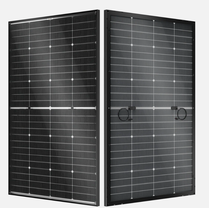 BougeRV 16BB N-Type 12V/24V 200 Watt Bifacial Solar Panel