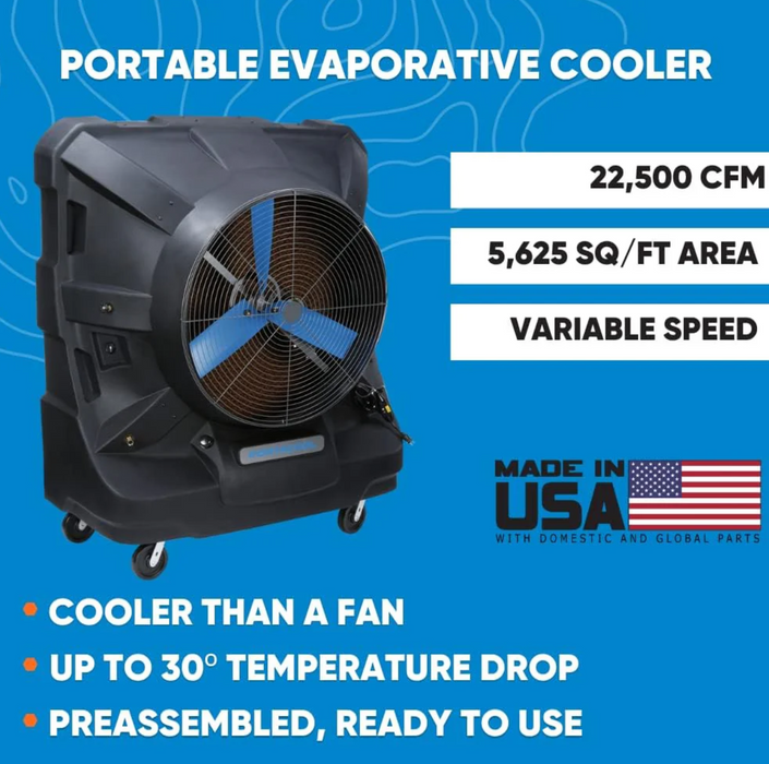 Portacool Jetstream 270 Portable Evaporative Cooler – PACJS2701A1