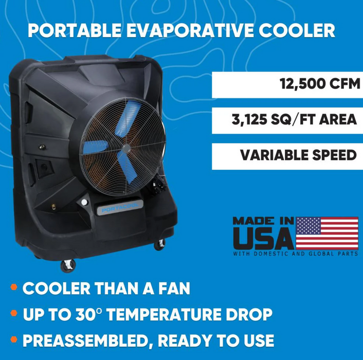 Portacool Jetstream 260 Portable Evaporative Cooler – PACJS2601A1