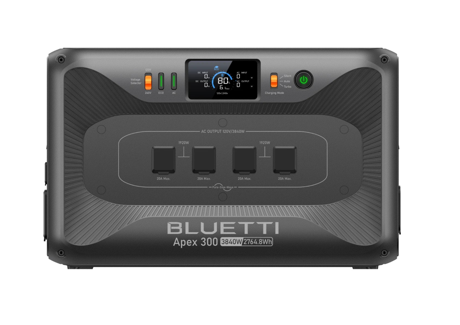 BLUETTI Apex 300 Power Station Bundle with Charger 1 & Hub D1