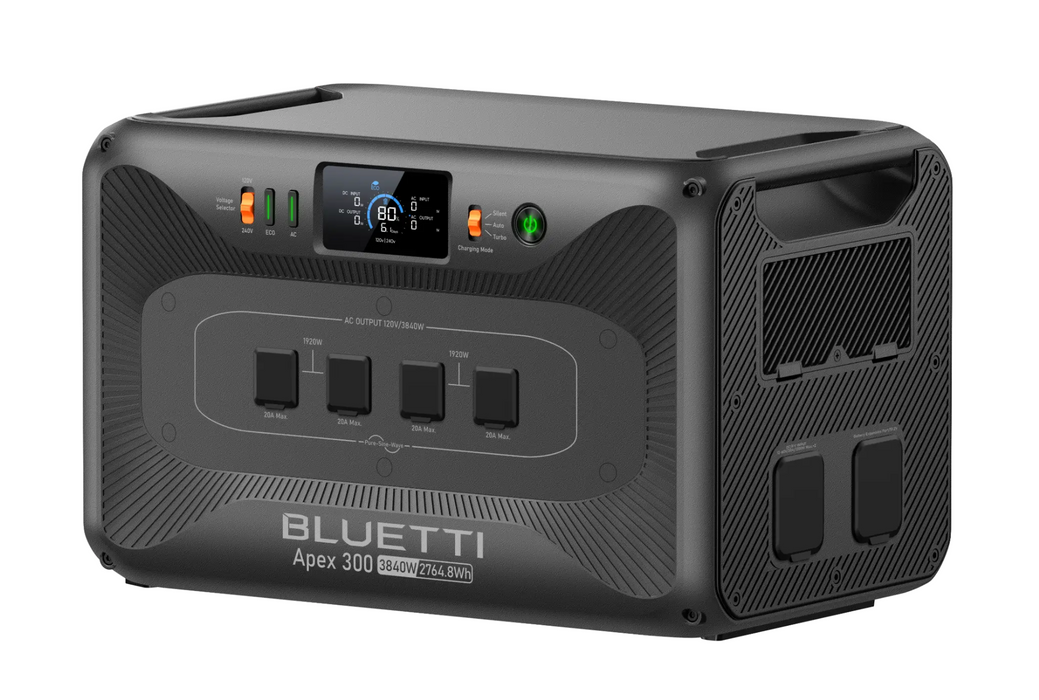 BLUETTI Apex 300 Power Station Bundle with Hub D1